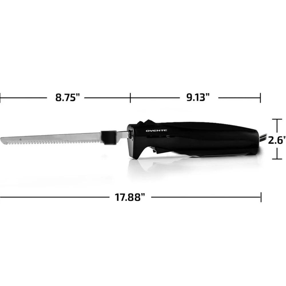 New in Box - Ovente Easy Slice Automatic Electric Knife with Stainless Steel